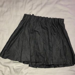 Suede Skirt